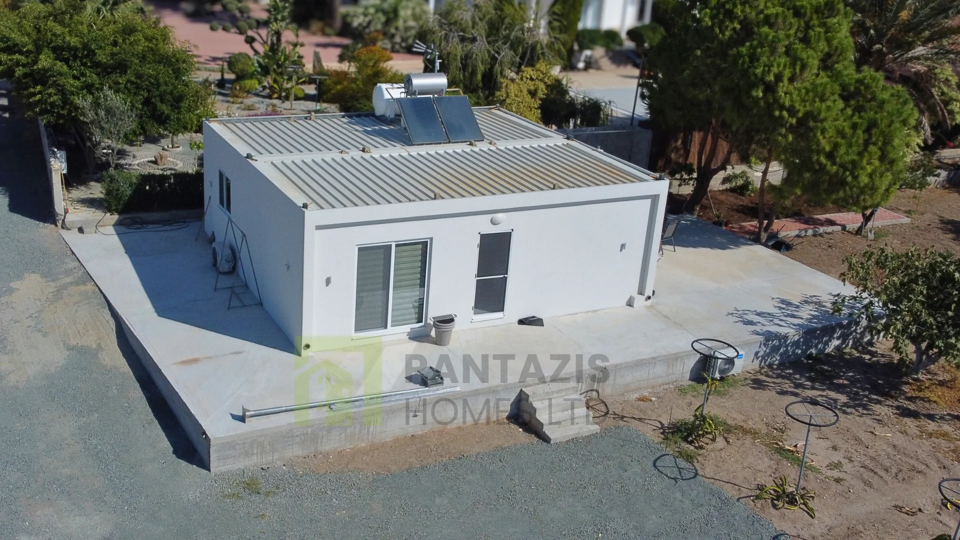 Προκατασκευασμένο σπίτι 72m² στην Ορόκλινη, Λάρνακας, εξωτερική όψη